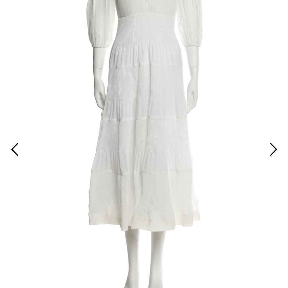 Zimmermann White Long Sleeve Dress, worn twice, great condition!
